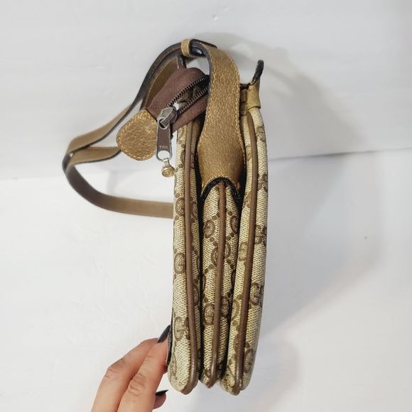 GUCCI Authentic Vintage  Ophidia red green web purse shoulder bag - Picture 8 of 16